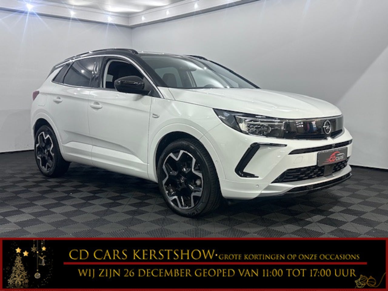 Opel Grandland - 1.2 Turbo Ultimate Navi, Clima, Winterpakket Camera - AutoWereld.nl