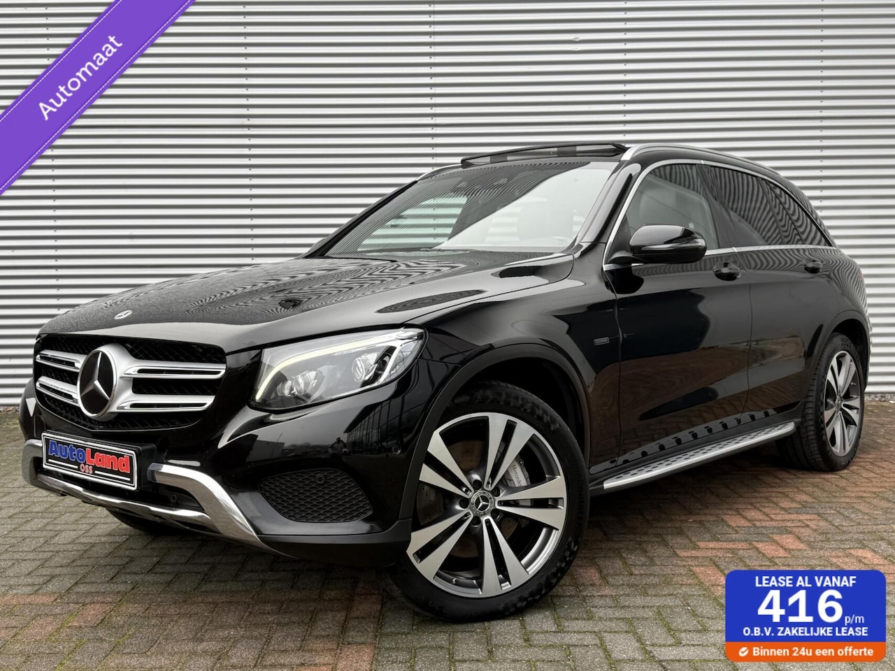 Mercedes-Benz GLC-klasse - 350e 4MATIC Led Carplay Cruise Pano 2018 Vol Opties Camera Trekhaak Sfeerverlichting Head- - AutoWereld.nl