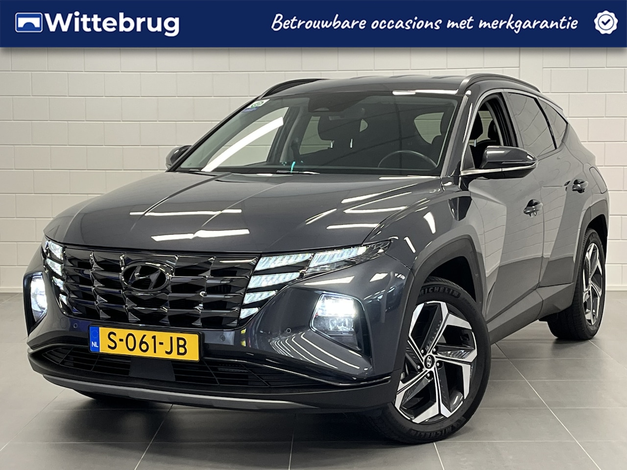 Hyundai Tucson - 1.6 T-GDI PHEV Comfort Smart 4WD FULL LED | STOEL + STUURVERWARMING | KEYLESS | COMPLETE A - AutoWereld.nl