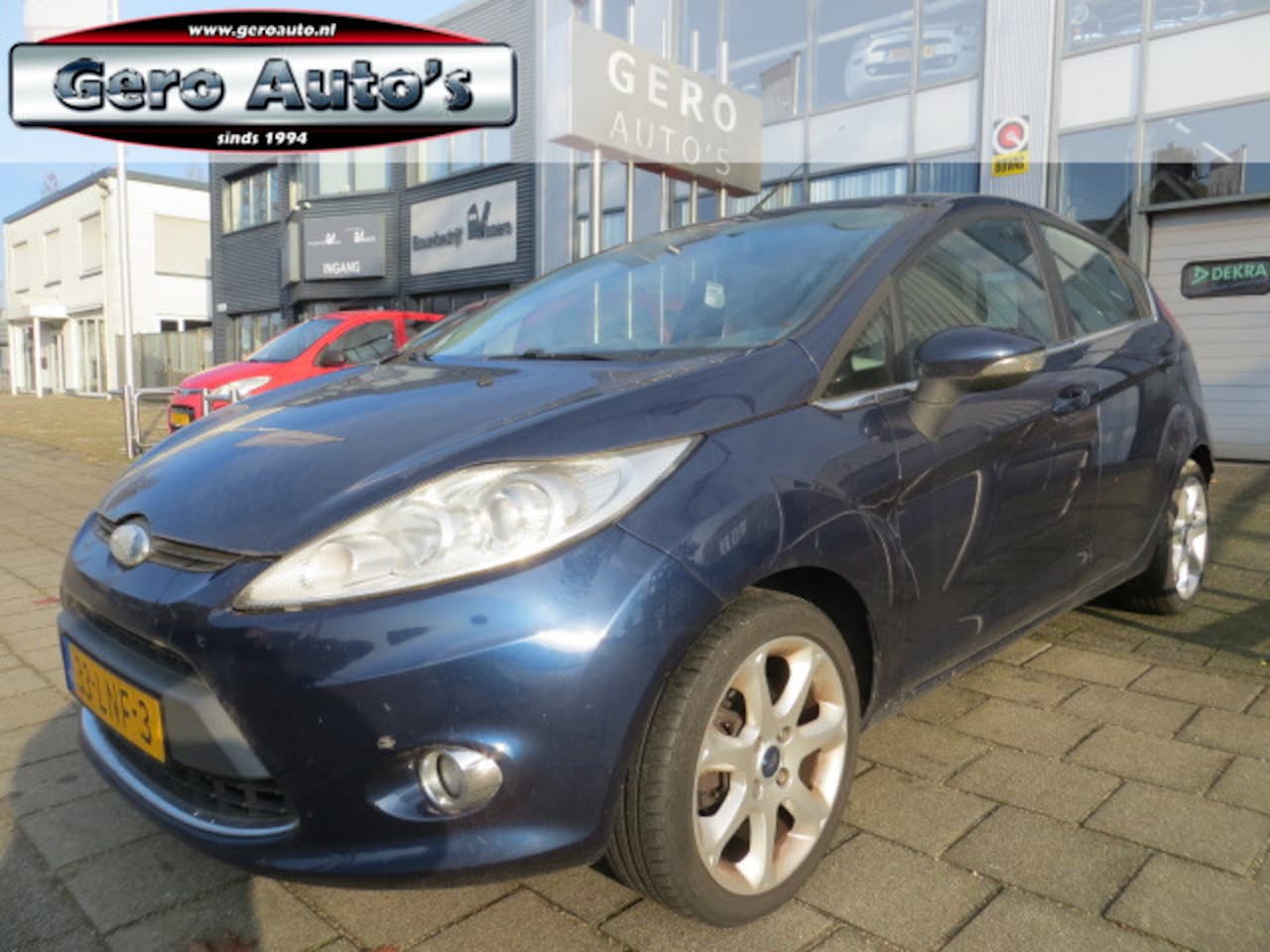Ford Fiesta - 1.25 Titanium 1.25 Titanium 5 drs ,keurige auto ! airco ecc pdc - AutoWereld.nl