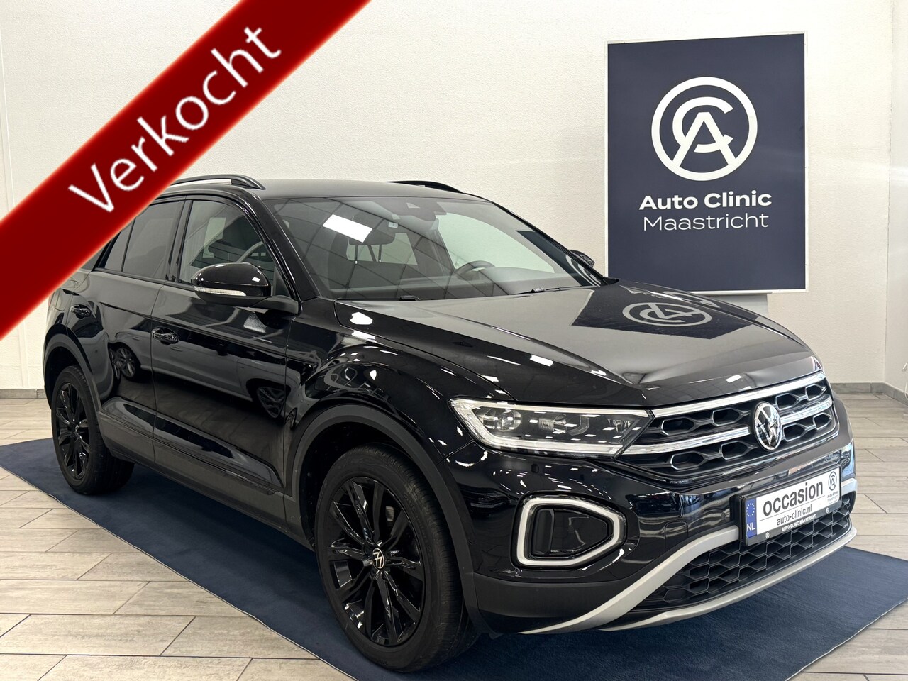 Volkswagen T-Roc - 1.5 TSI 150pk SPORT BLACK-STYLE / MASAGE / FULL LED / CAMERA / - AutoWereld.nl