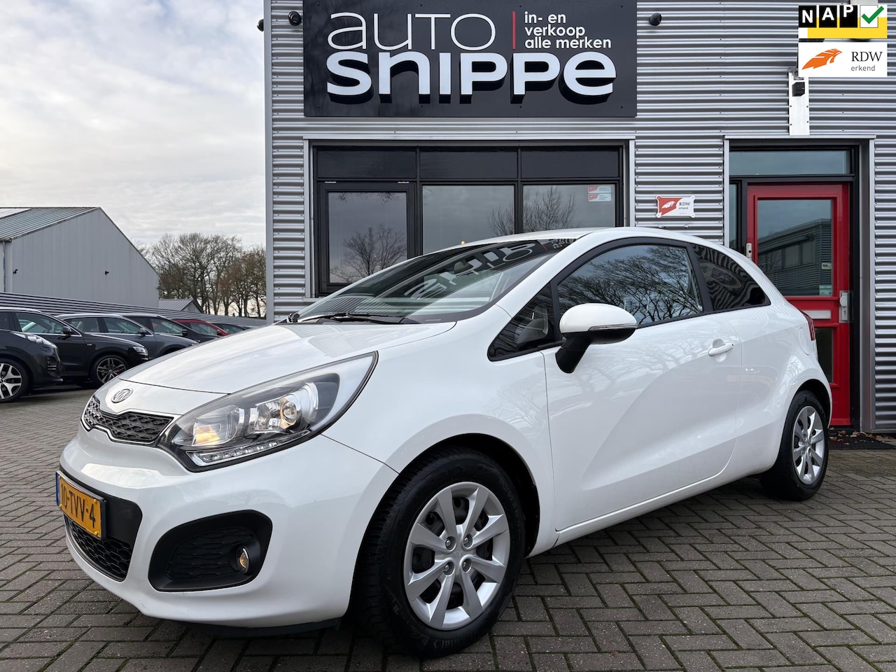 Kia Rio - 1.2 CVVT Plus Pack -3DRS.-ELEK. RAMEN-ELEK. INKLAPBARE SPIEGELS-RADIO/CD/AUX-ORIGINEEL NED - AutoWereld.nl