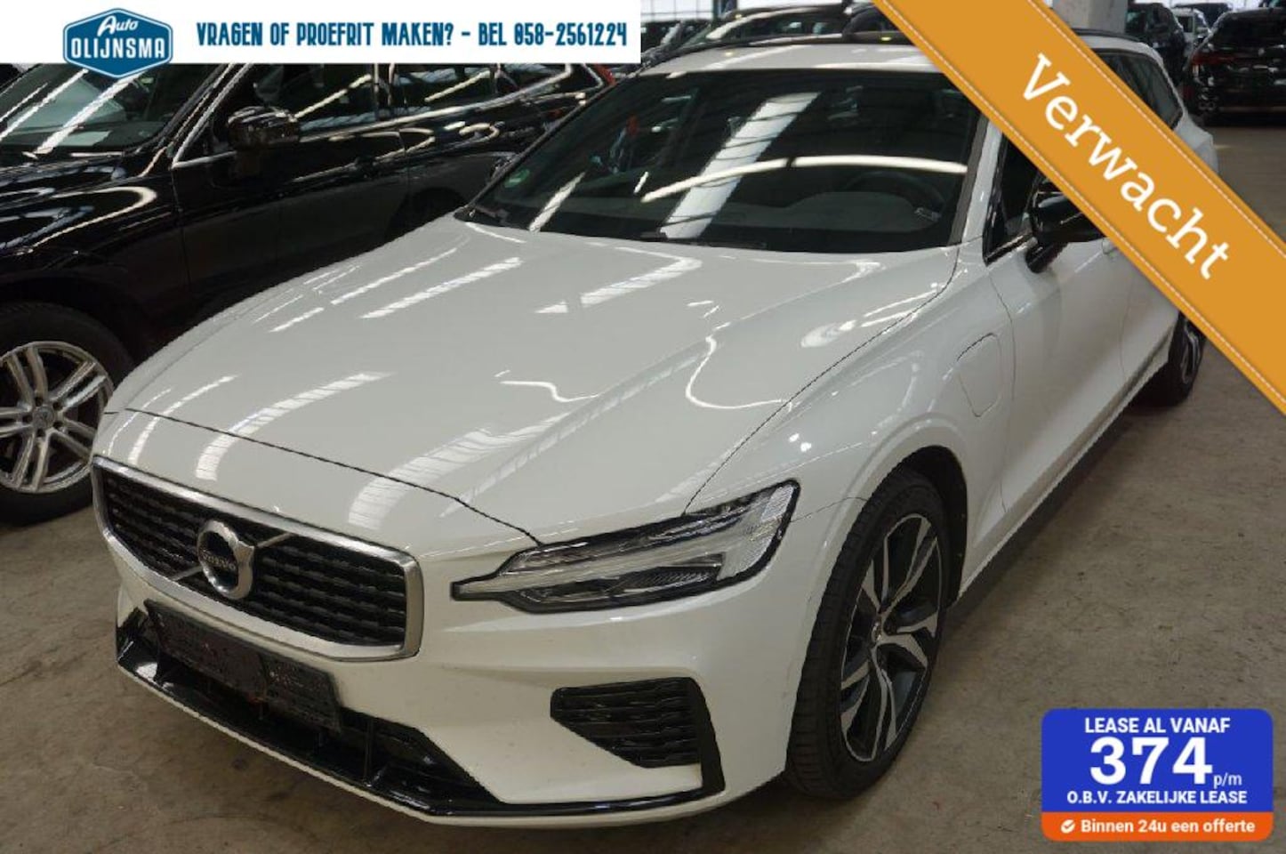 Volvo V60 - 2.0 T8 AWD R-Design|Trekhaak|Leder|Memory - AutoWereld.nl
