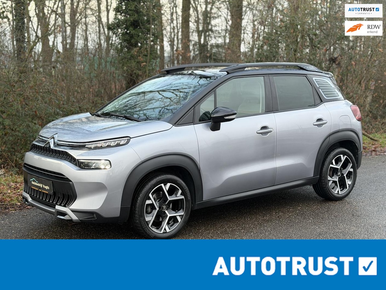 Citroën C3 Aircross - 1.2 PureTech Shine *LEDER*NAVI*STOELVERWARMING - AutoWereld.nl