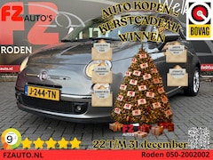 Fiat 500 C - 1.2 Lounge - Cabrio - Airconditioning - Parkeersensoren Achter