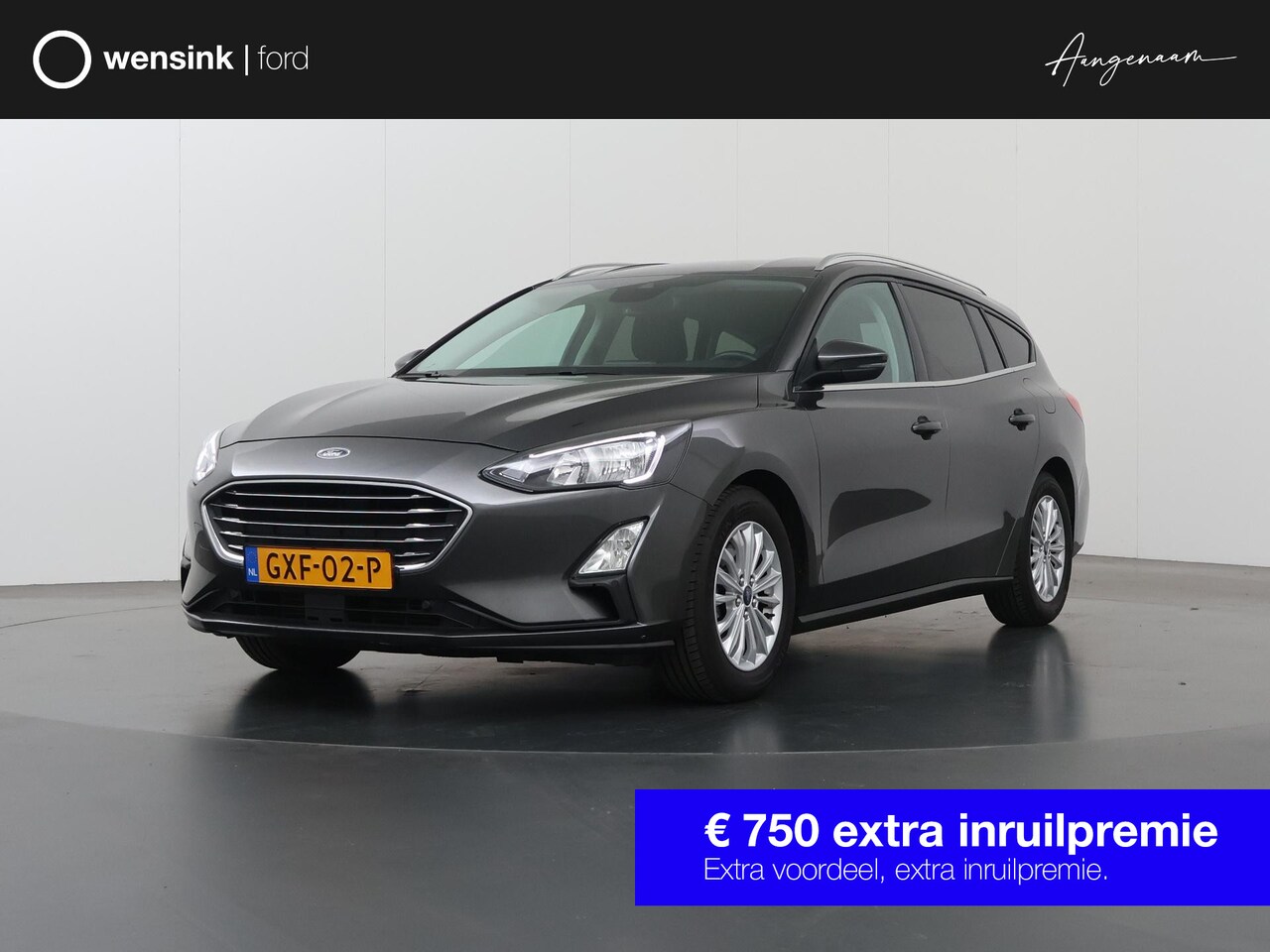 Ford Focus Wagon - 1.0 EcoBoost Titanium Business | Winterpack | Climate Control | Navigatie | Parkeersensore - AutoWereld.nl