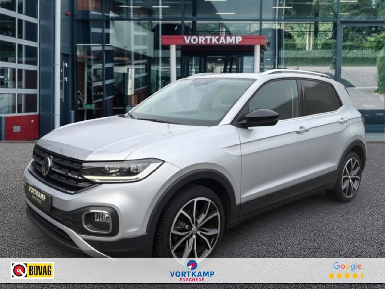 Volkswagen T-Cross - 1.0 TSI DSG STYLE TREKHAAK/CAM/ACC/NAVI/CARPLAY - AutoWereld.nl