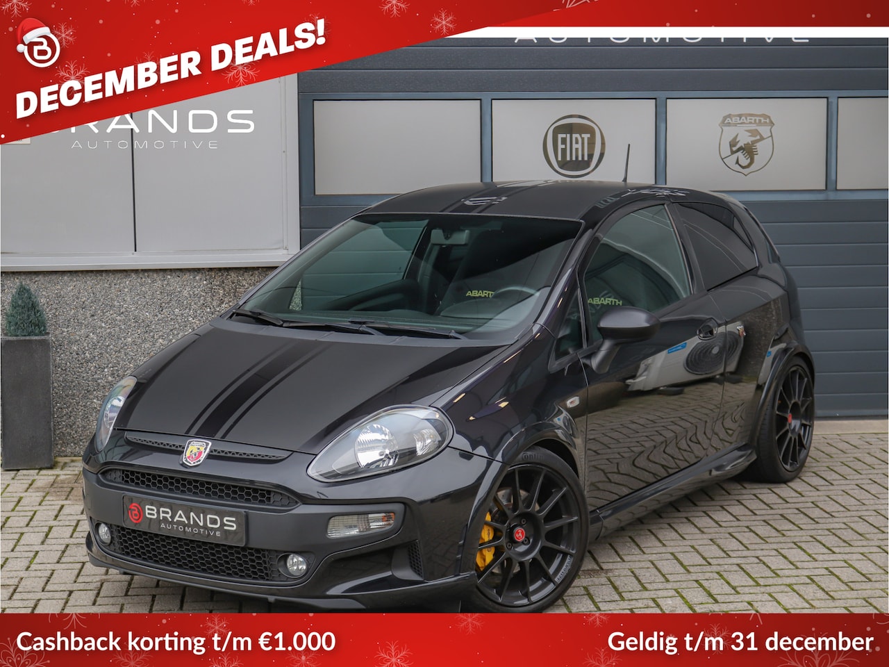 Abarth Punto Evo - 1.4 Supersport Sabelt Stage 2 218PK G tech Uniek - AutoWereld.nl