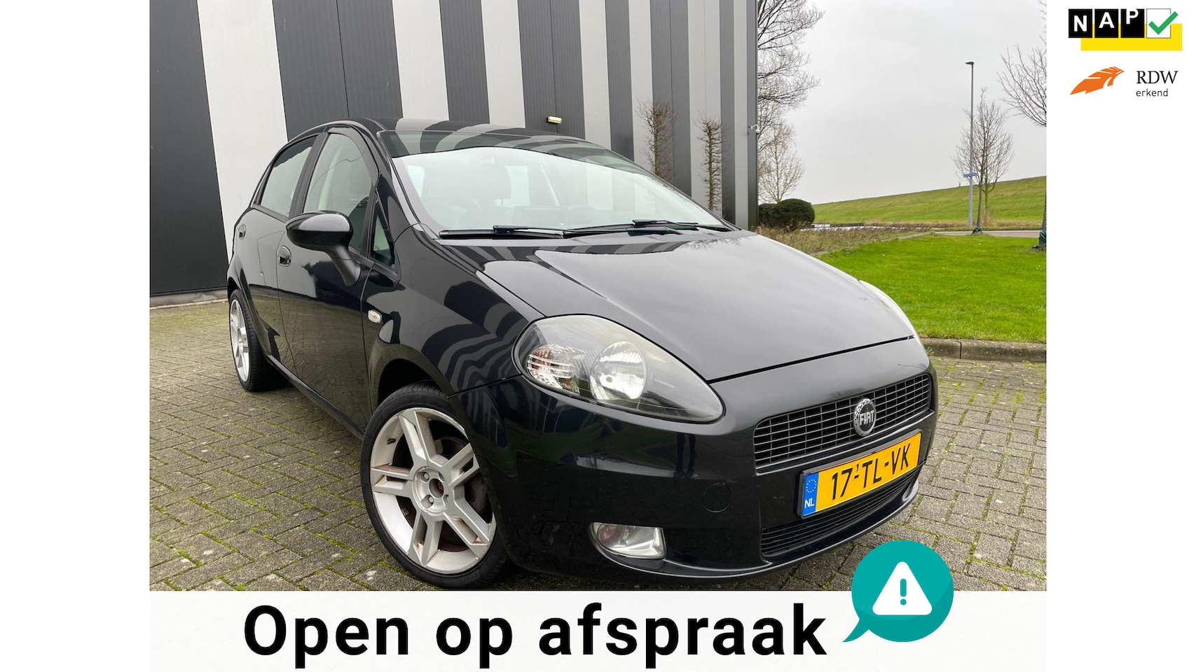 Fiat Grande Punto - 1.2 Edizione Cool Airco-Cruise-Lmv-ElekPakket - AutoWereld.nl