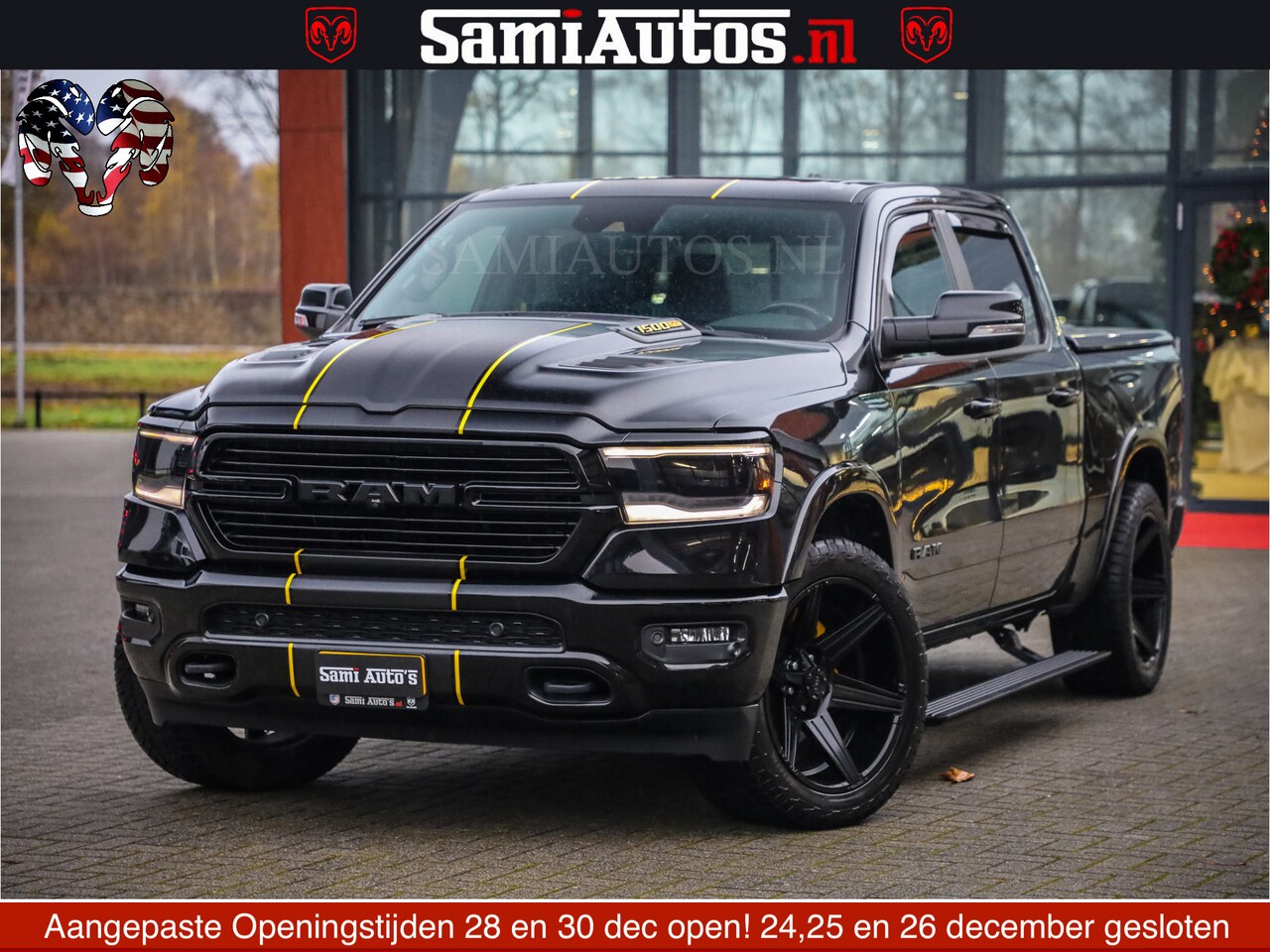 Dodge Ram 1500 - BEAST | TUFF WHEELS | HEMI 5.7 V8 402pk | BOM VOL | EERSTE EIGENAAR | CREW CAB | DUBBELE C - AutoWereld.nl