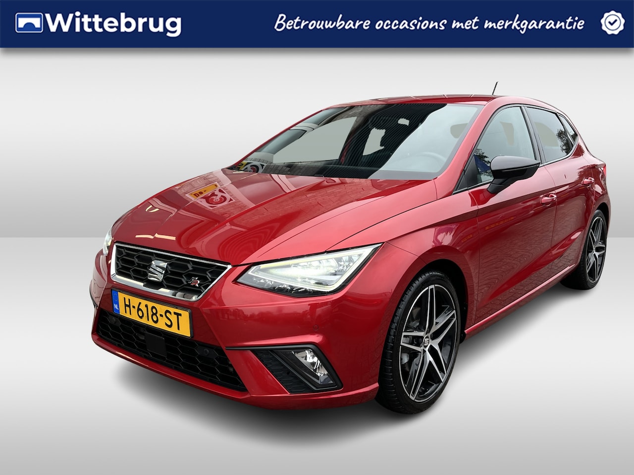 SEAT Ibiza - 1.0 TSI FR Business Intense / AUTOMAAT/ BEATS AUDIO/ CAMERA/ PARK. SENSOREN/ GETINT GLAS/ - AutoWereld.nl