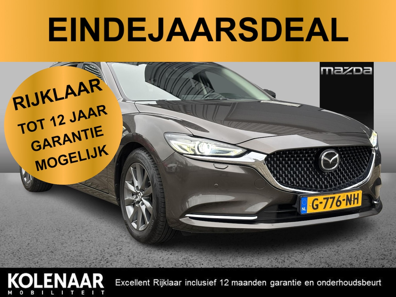 Mazda 6 Sportbreak - 2.0 SkyActiv-G 165 Business Comfort /Afneembare Trekhaak/360CM/ACC/Eerste eigenaar/Dealero - AutoWereld.nl