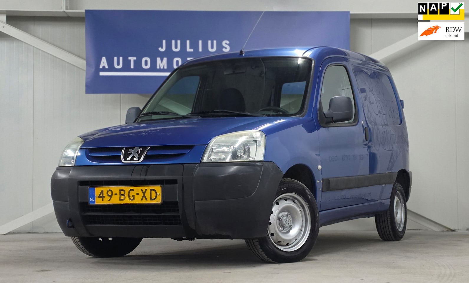 Peugeot Partner - 170C 1.9 D Avantage Garantie Elektr. Ramen Nieuwe APK! - AutoWereld.nl