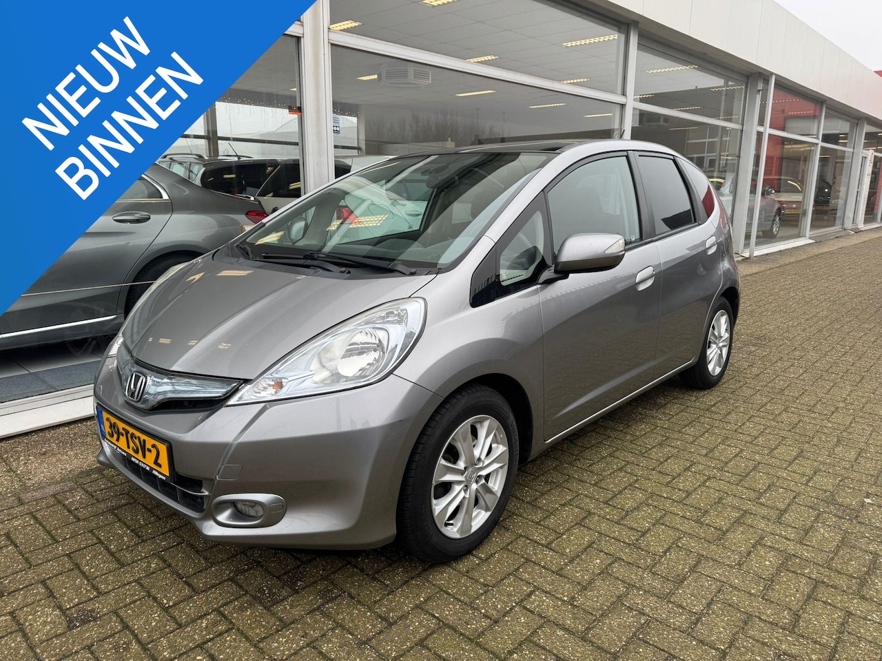 Honda Jazz - 1.4 Hybrid Elegance | Automaat | Panoramadak | Airco| Elektrische ramen | Nieuwe APK | NAP - AutoWereld.nl