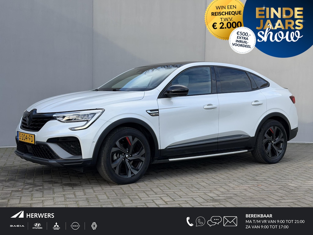 Renault Arkana - 1.6 E-Tech Hybrid 145 R.S. Line / Trekhaak (760KG) / Dealer Onderhouden / Adaptive Cruise - AutoWereld.nl