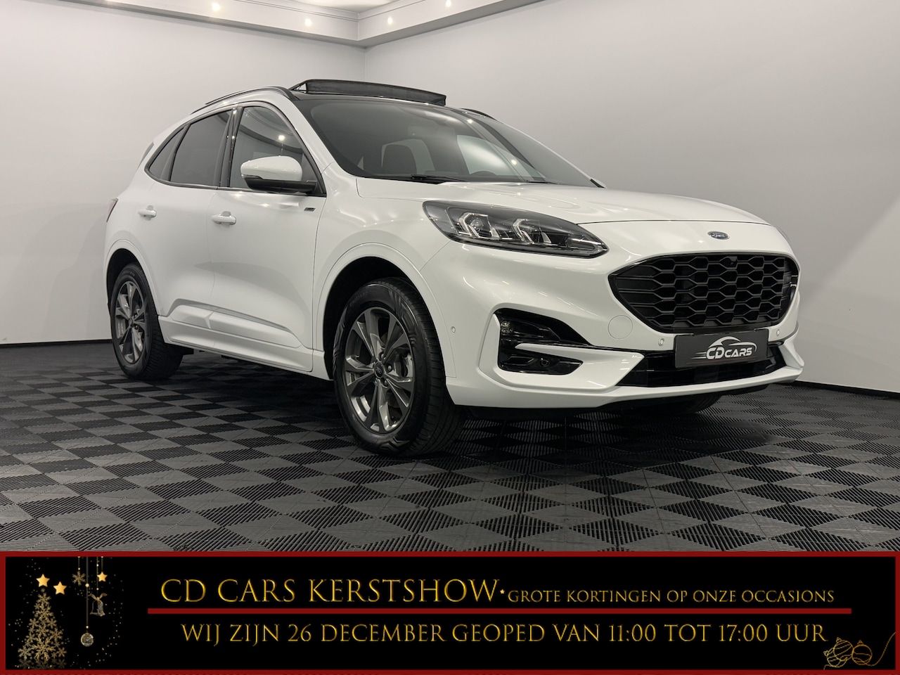 Ford Kuga - 2.5 PHEV ST-Line Plug-in Pano, Camera, Navi, Winterpakket, Head-up display, Keyless start, - AutoWereld.nl