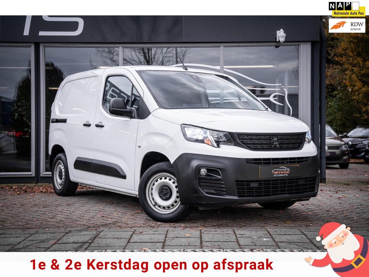 Peugeot Partner - 1.6 BlueHDI Premium|Airco|Apple Carplay|Trekhaak|Navi|Cruise|PDC| - AutoWereld.nl