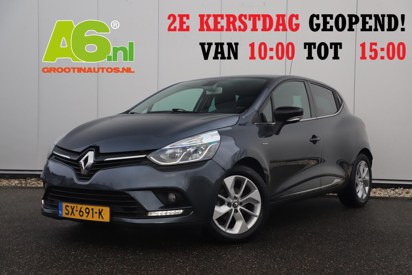 Renault Clio - 0.9 TCe Intens Navigatie DAB+ Clima Cruise PDC Bluetooth LED 16 inch LMV - AutoWereld.nl