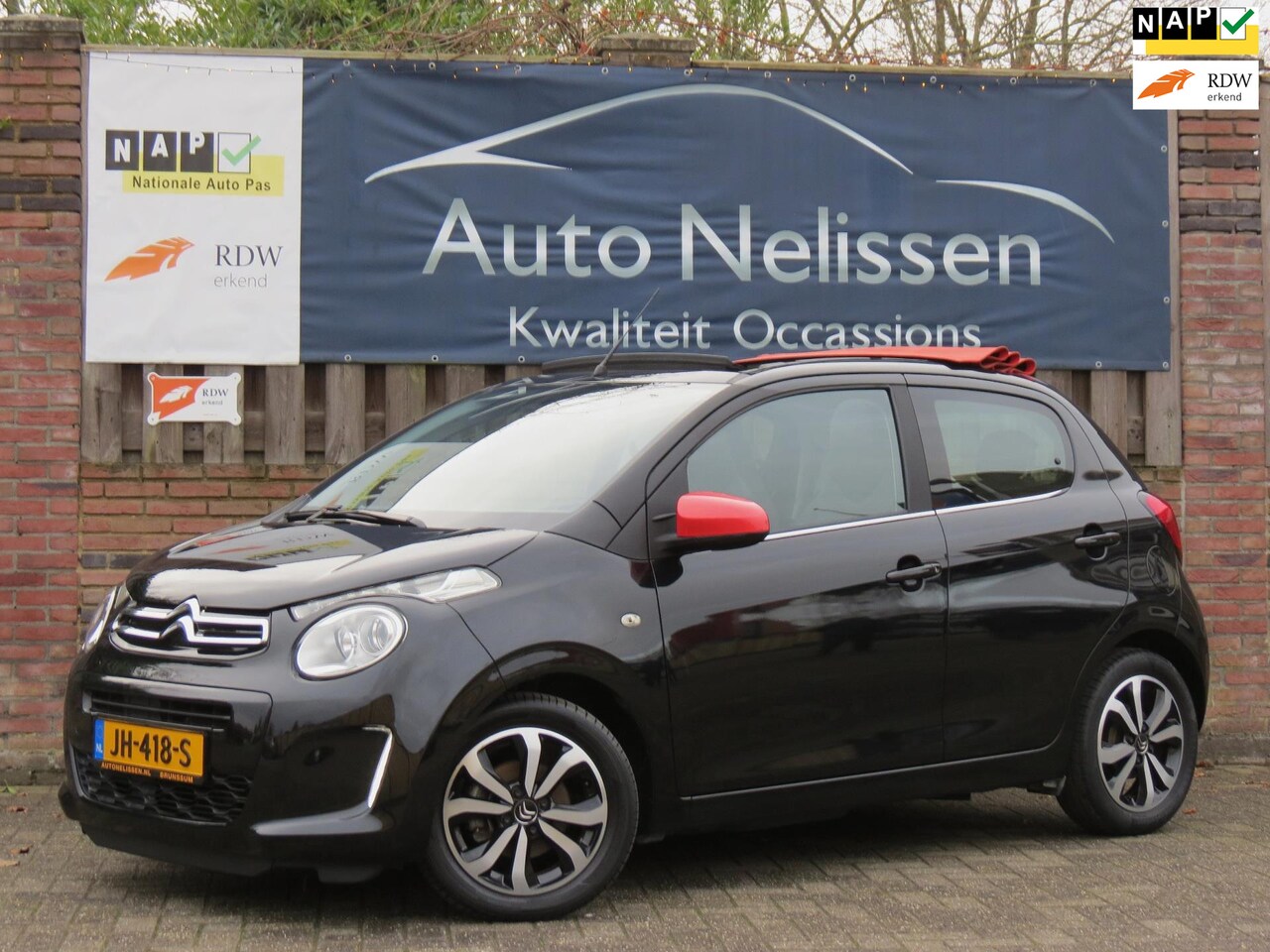 Citroën C1 - 1.0 e-VTi Airscape Shine | OPEN DAK | CAMERA | VELGEN | GROOT SCHERM | AIRCO | - AutoWereld.nl
