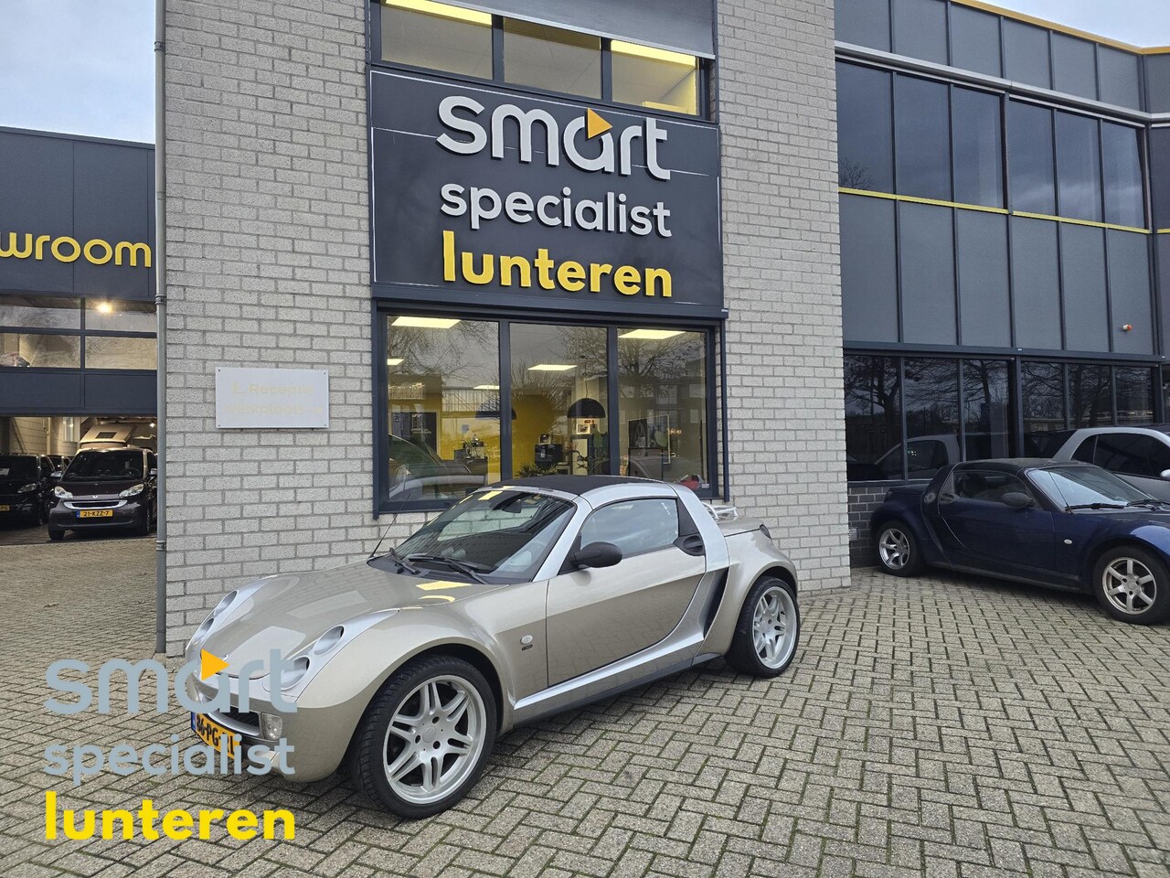 Smart Roadster - 0.7 nieuwe sofftop! garantie! - AutoWereld.nl