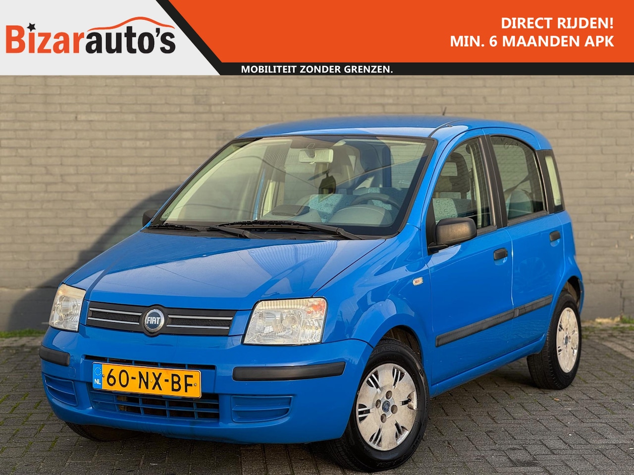 Fiat Panda - 1.2 Dynamic | 2de eig. | Automaat | APK | Hoge instap - AutoWereld.nl