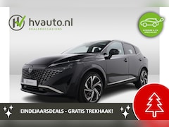 Nissan Qashqai - 1.3 MHEV 158PK XTRONIC TEKNA PLUS | Trekhaak | Panoramadak | BOSE audio | Leer | full opti