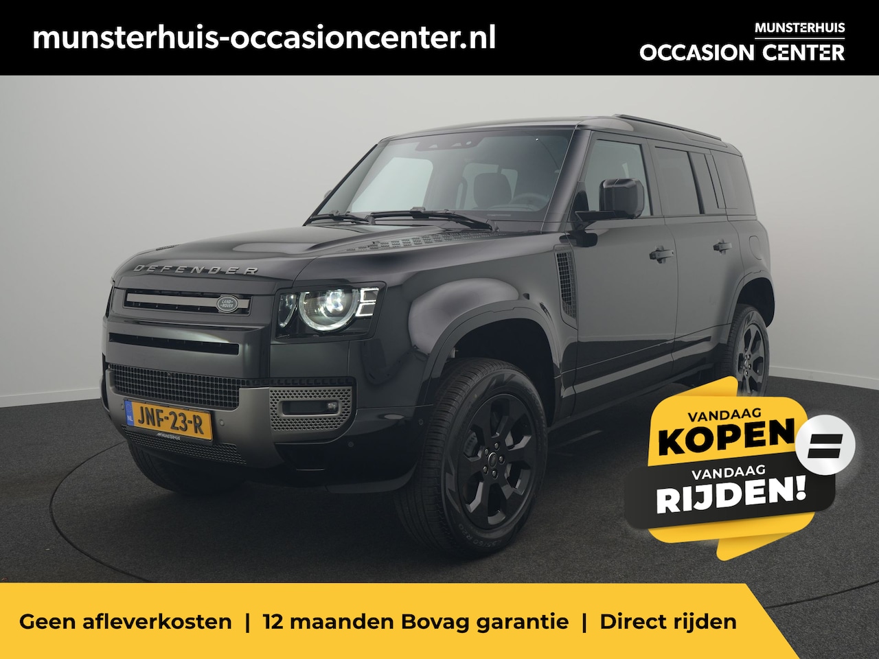 Land Rover Defender 110 - 2.0 P300e 110 X-Dynamic SE - RIJKLAARPRIJS - Plug-in Hybrid - All Seasonbanden - Elektrisc - AutoWereld.nl