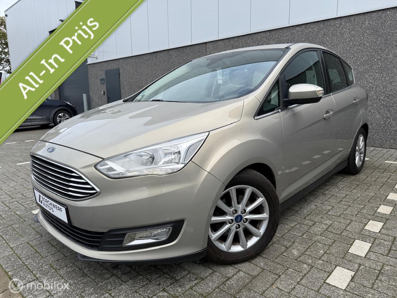 Ford C-Max - 1.0 BENZ | TREKHAAK | NIEUWE APK | 1 JAAR GARANTIE - AutoWereld.nl