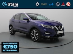 Nissan Qashqai - 160pk DIG-T Tekna+ Automaat 360° Camera | Cruise | Navi | Parkeersens. v+a | Stoelverw. |