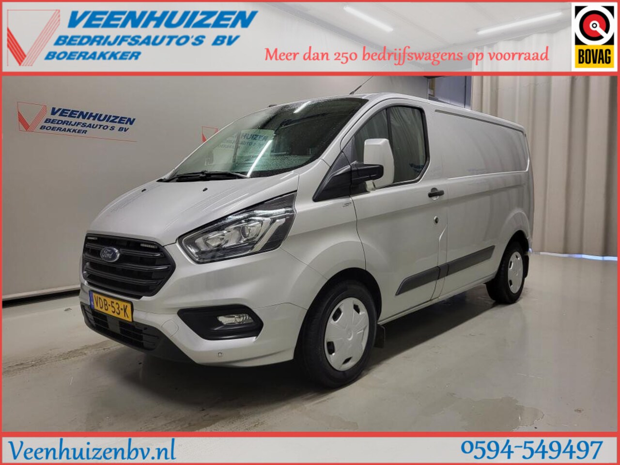 Ford Transit Custom - 2.0TDCI 130pk Automaat Euro 6! - AutoWereld.nl