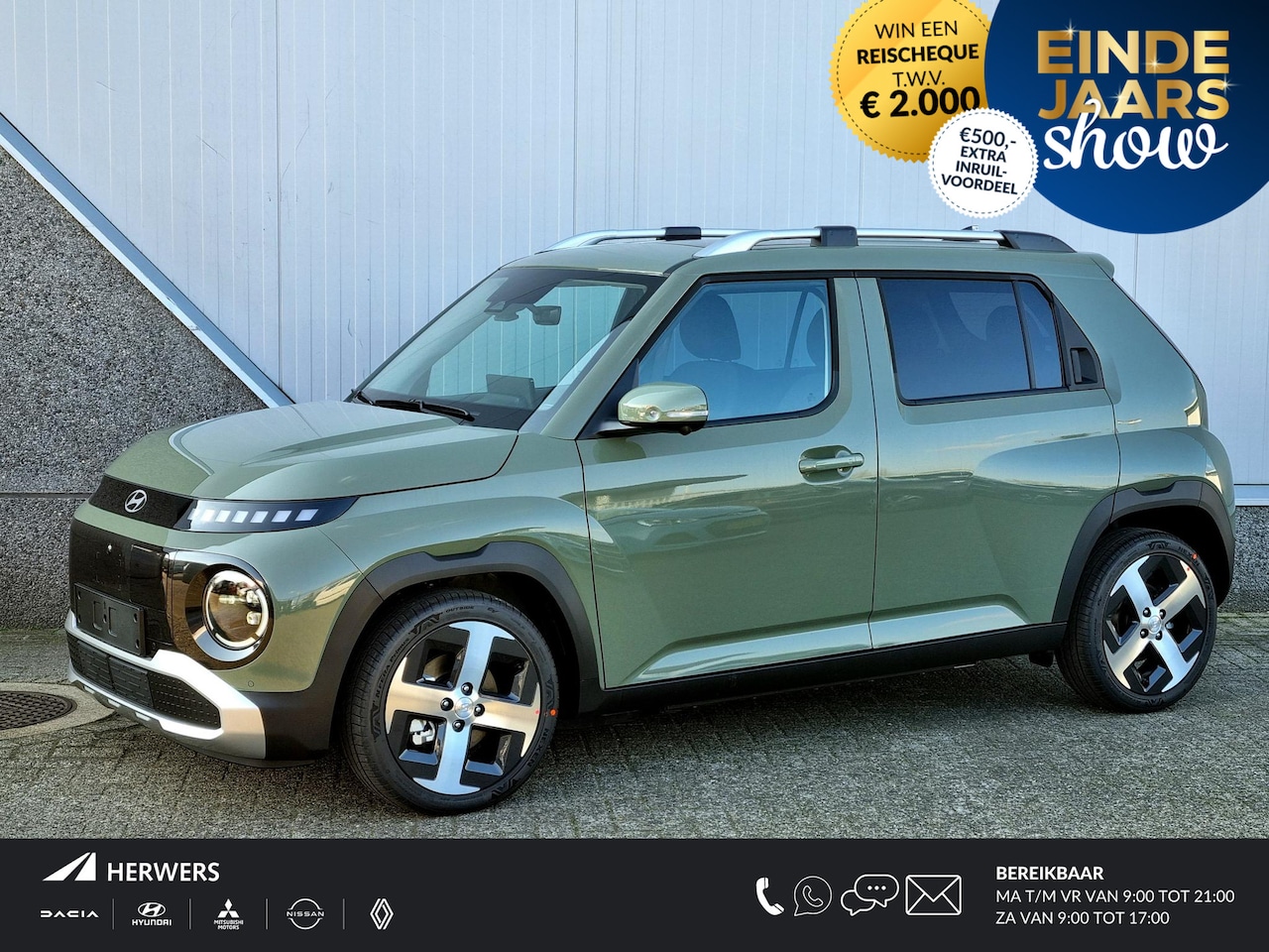 Hyundai Inster - Evolve 49 kWh / €2000,- Korting / Uit Voorraad Leverbaar / Winter & Tech Pack / - AutoWereld.nl