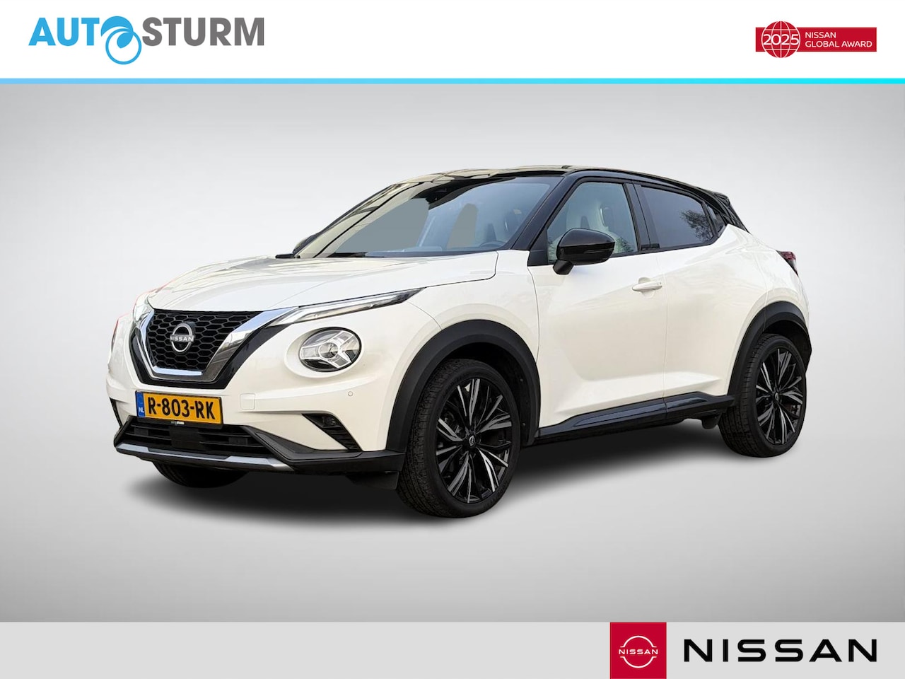Nissan Juke - 1.0 DIG-T N-Design Chic White Interier + Alle Optiepakketten! - AutoWereld.nl
