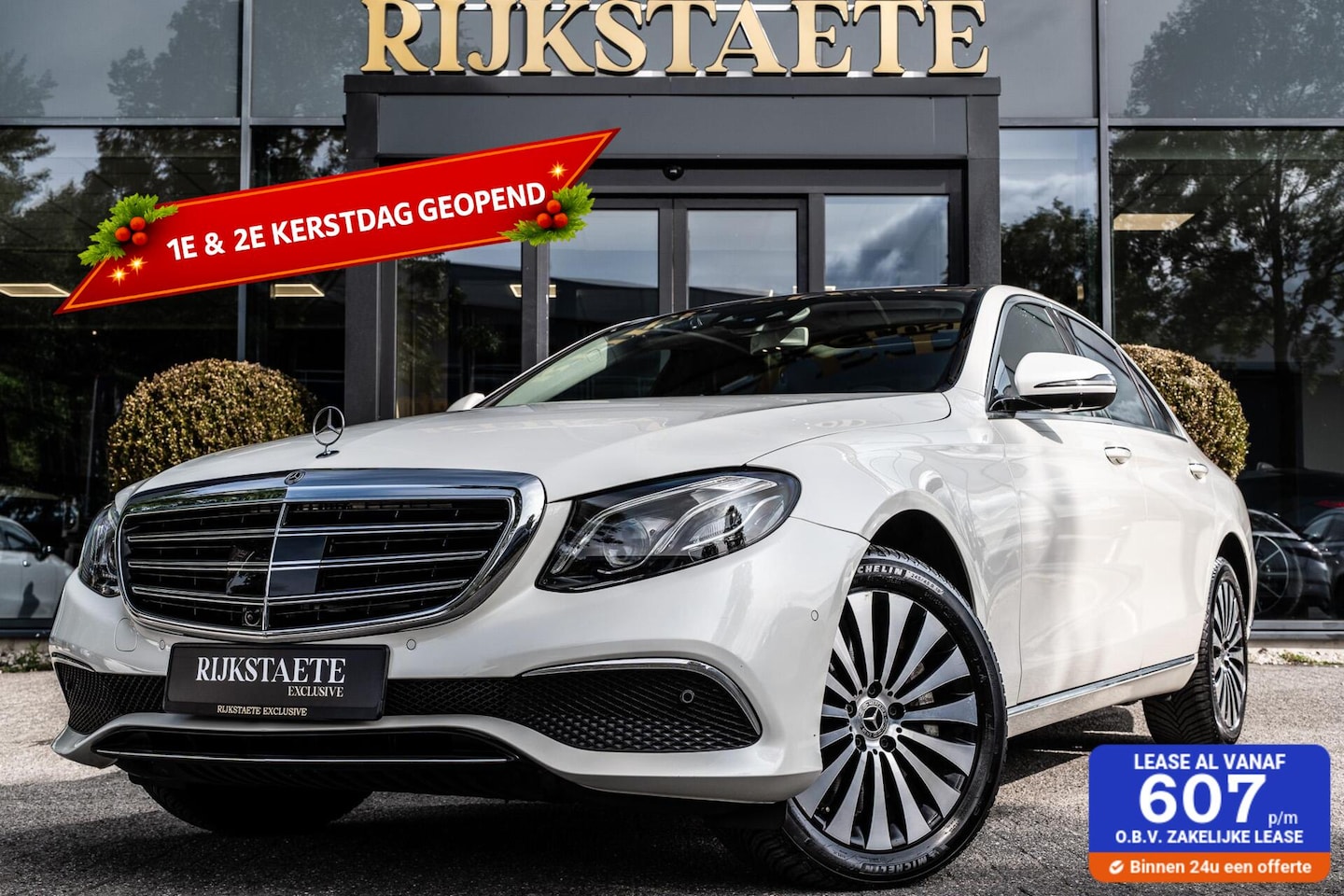 Mercedes-Benz E-klasse - E400 4Matic AMG|PANO|BURMESTER|ACC|360° - AutoWereld.nl
