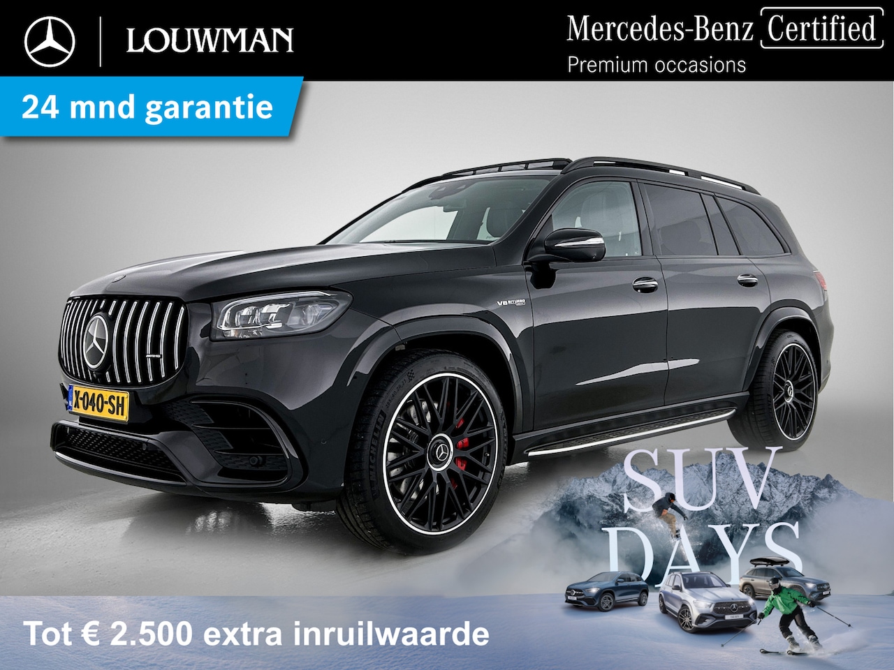 Mercedes-Benz GLS - AMG 63 4MATIC+ AMG Gesmede lichtmetalen velgen | Navigatie | entertainment system achter | - AutoWereld.nl