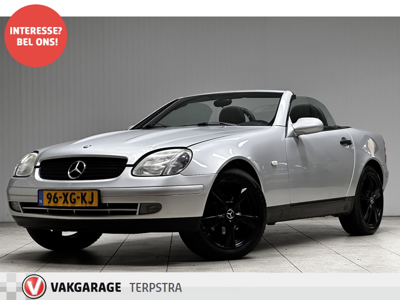Mercedes-Benz SLK-klasse - 200/ 17'' LMV/ Stuurbekr./ Elek. Kap/ Radio-CD/ Elek. pakket/ Armsteun/ LEDER. Stuur/ Mist - AutoWereld.nl
