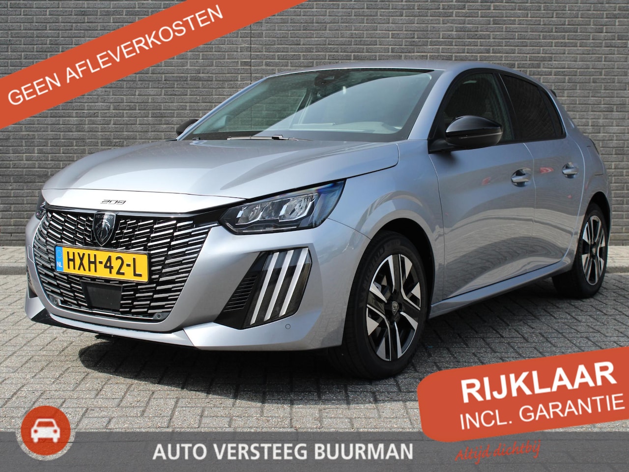 Peugeot 208 - Hybrid 100 e-DCS6 Allure Automaat, Navigatie, Applecarpl./Andr. Auto, Keyless entry/Start - AutoWereld.nl