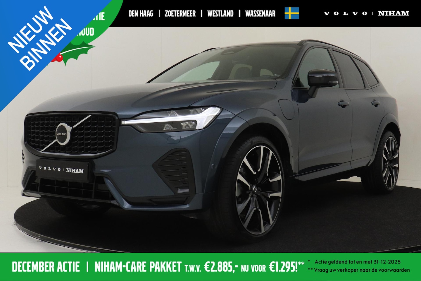 Volvo XC60 - T8 PLUG-IN HYBRID AWD ULTRA DARK -PANO.DAK|BOWERS&WILKINS|22"|HEAD UP DISP.|PRIVACY.GLAS|T - AutoWereld.nl