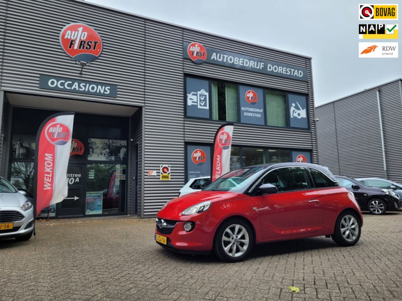 Opel ADAM - 1.0 Turbo Jam| zwart dak| cruise control| infotainment| 4 nieuwe allseason - AutoWereld.nl