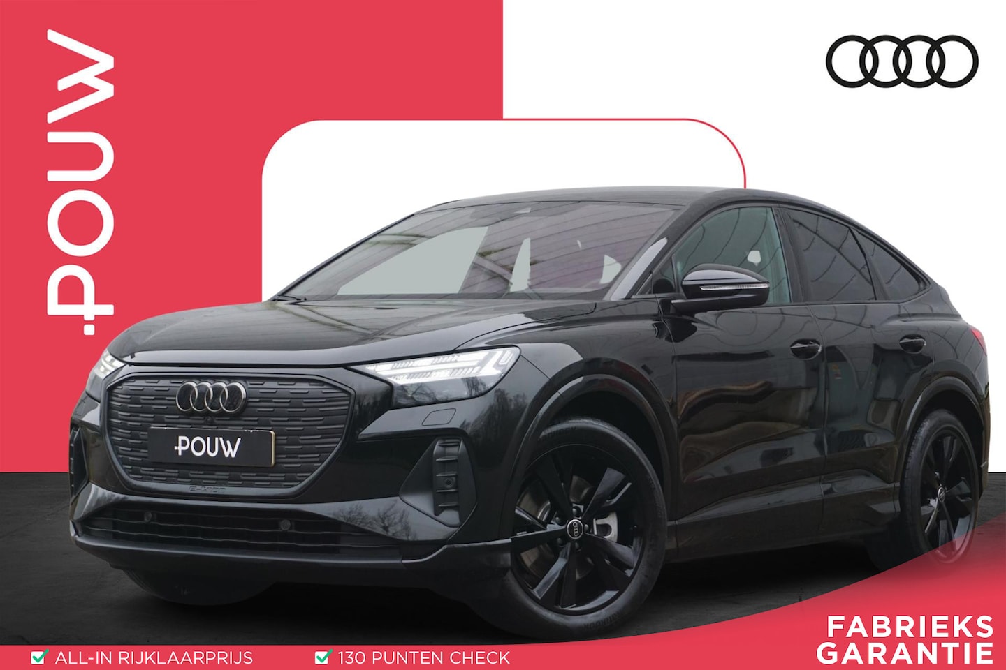 Audi Q4 Sportback e-tron - 45 286pk Quattro Advanced Edition 82 kWh | Camera | Stuurverwarming | Adaptive CC | Head-U - AutoWereld.nl