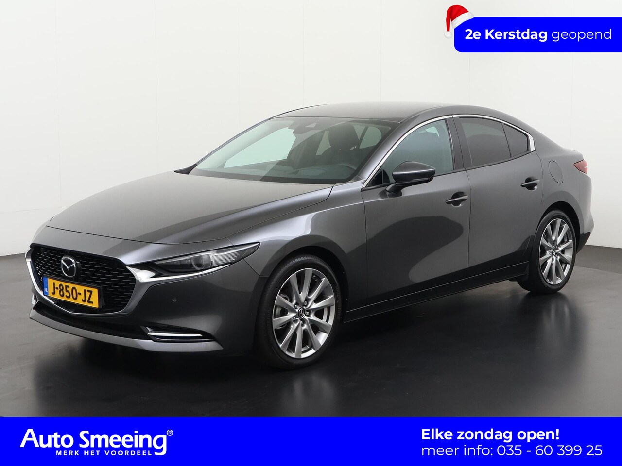 Mazda 3 - 2.0 e-SkyActiv-X M Hybrid Luxury Automaat | Leder | Trekhaak | Zondag Open! - AutoWereld.nl