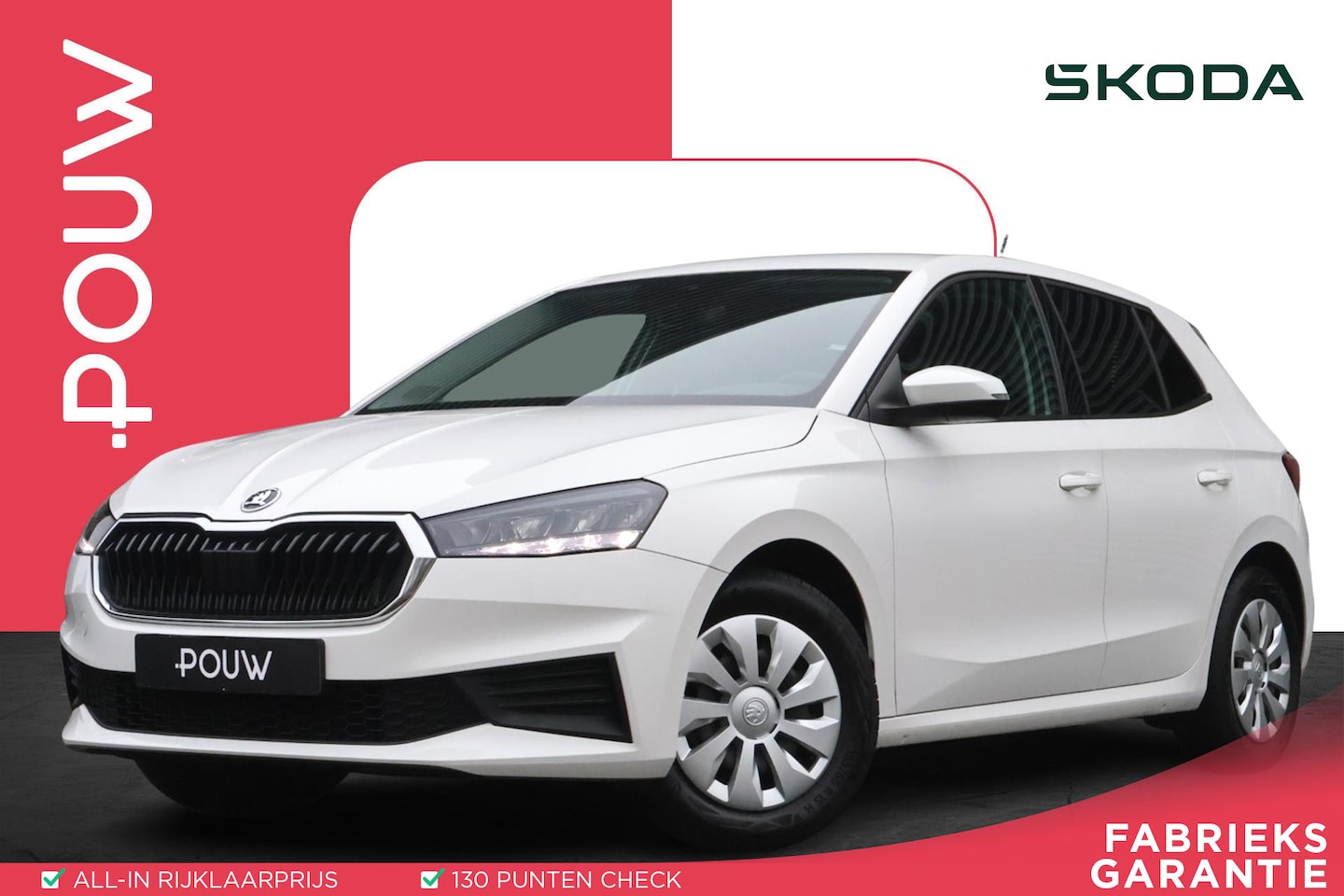 Skoda Fabia - 1.0 TSI 95pk Ambition | Airco | Apple CarPlay/ Android auto | Parkeersensoren achter | get - AutoWereld.nl
