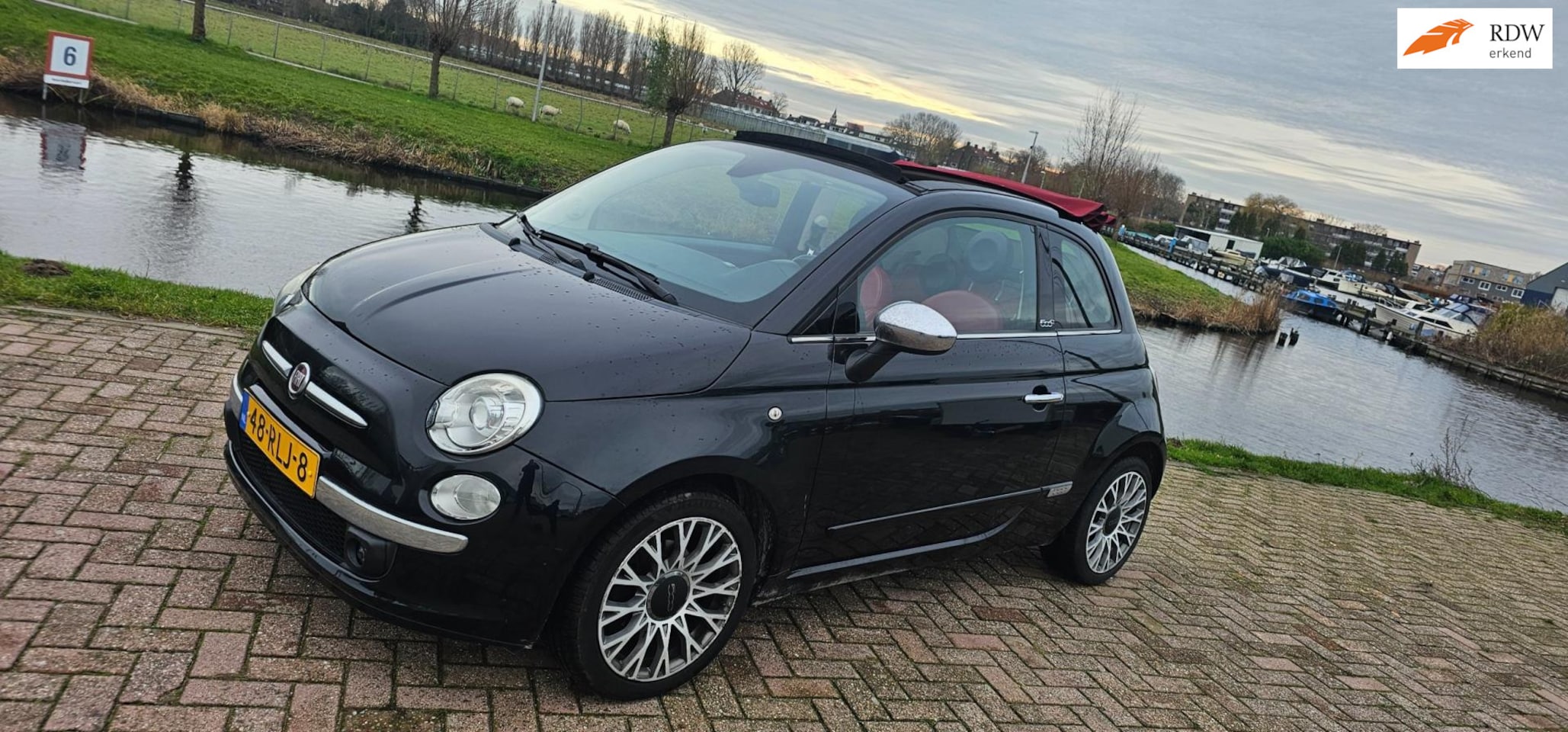 Fiat 500 C - 0.9 TwinAir Lounge aut xenon velgen ond.hist - AutoWereld.nl