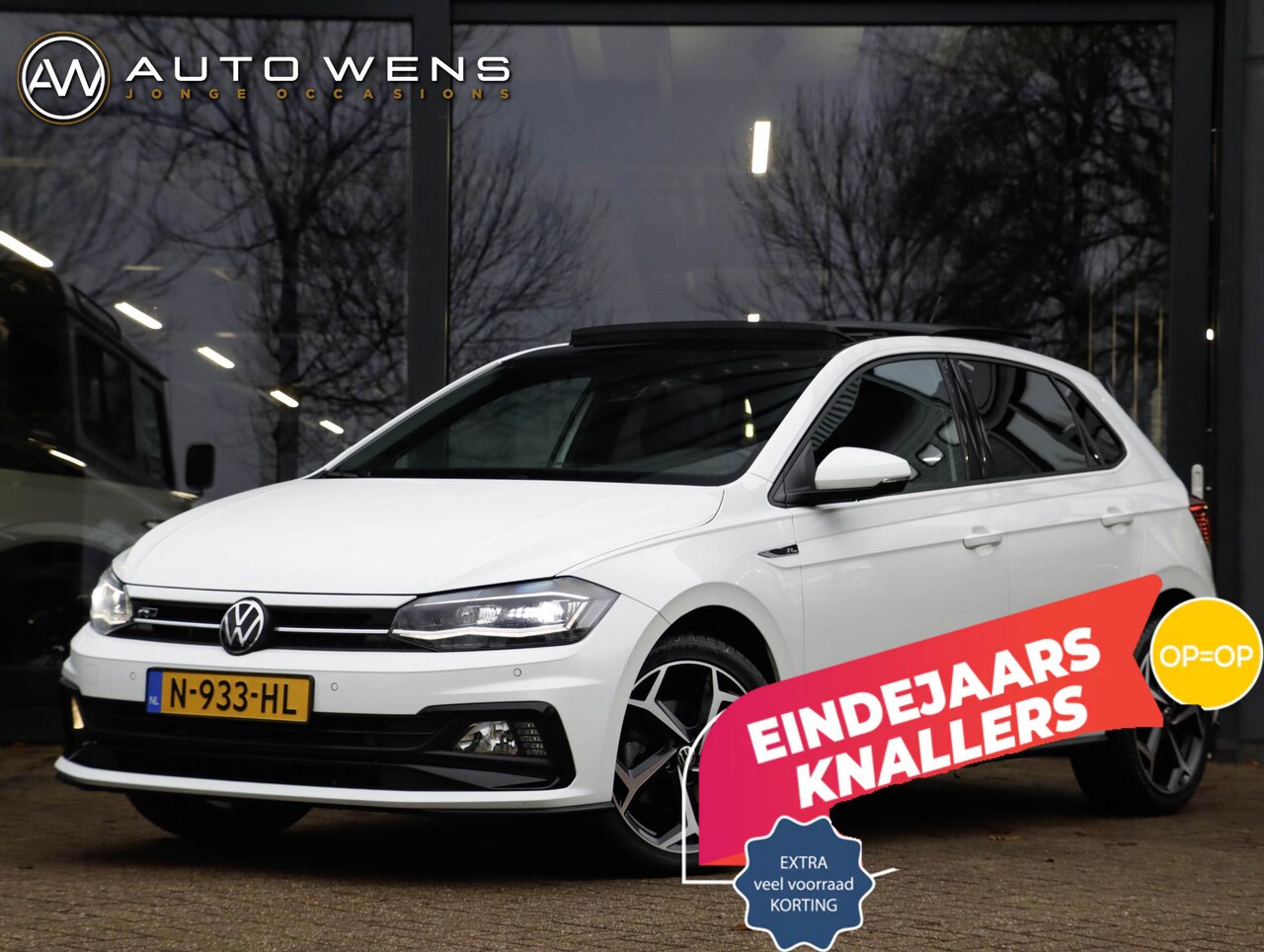 Volkswagen Polo - 1.0 TSI 116pk DSG Highline R-Line 3x Pano 17'' LMV - AutoWereld.nl