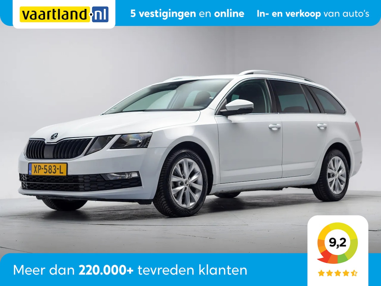 Skoda Octavia Combi - 1.0 TSI Ambition Business [ Navi Trekhaak Stoelverwarming ] - AutoWereld.nl
