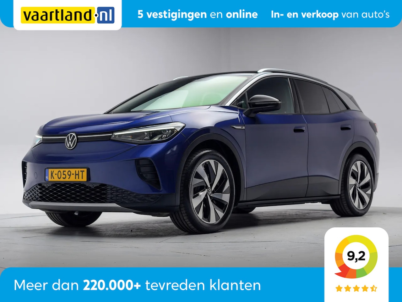 Volkswagen ID.4 - 77 kWh First Ed. 3-Fase [ LED Virtual Navi Apple/Android Stoelverwarming ] - AutoWereld.nl
