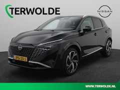 Nissan Qashqai - 1.3 MHEV Xtronic Tekna Plus | AUTOMAAT | Lederen Bekl. | Panoramadak | Head-Up | BOSE Audi