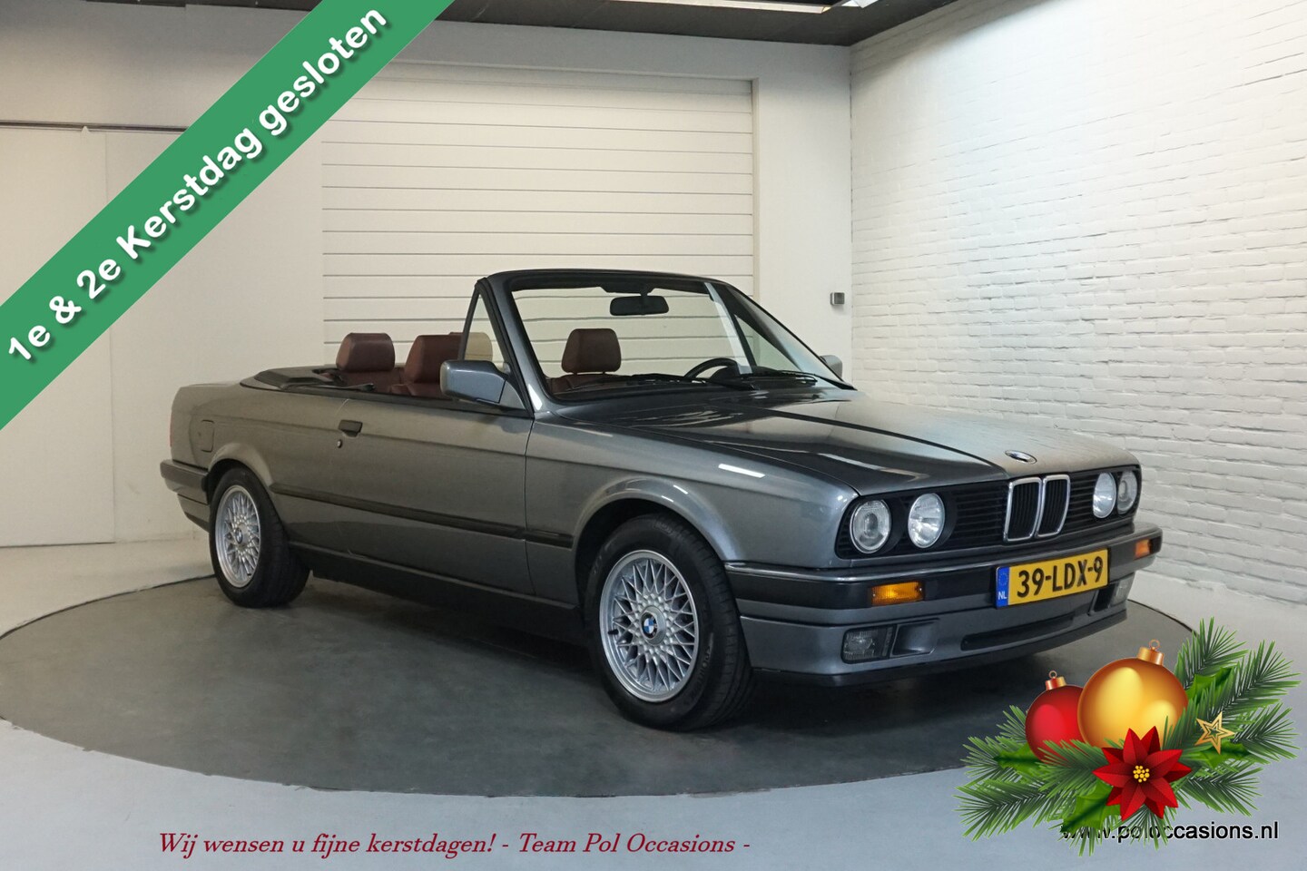 BMW 3-serie Cabrio - 325i Cabriolet | Leder | Sportinterieur | Motor ZGAN | - AutoWereld.nl