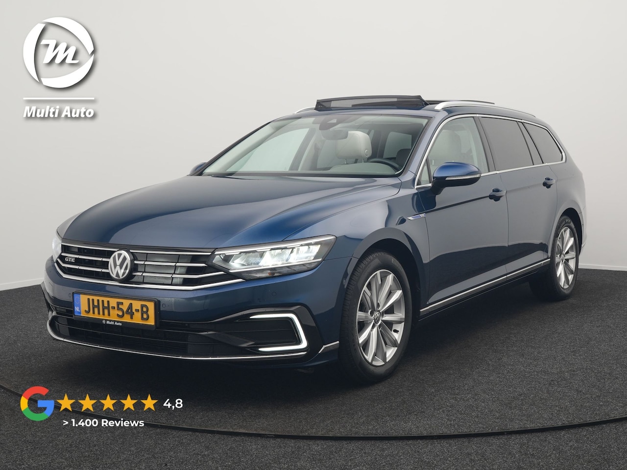 Volkswagen Passat Variant - 1.4 TSI PHEV GTE Highline Plug In Hyrbid 218pk Dealer O.H PHEV | Panodak | Adaptive Cruise - AutoWereld.nl