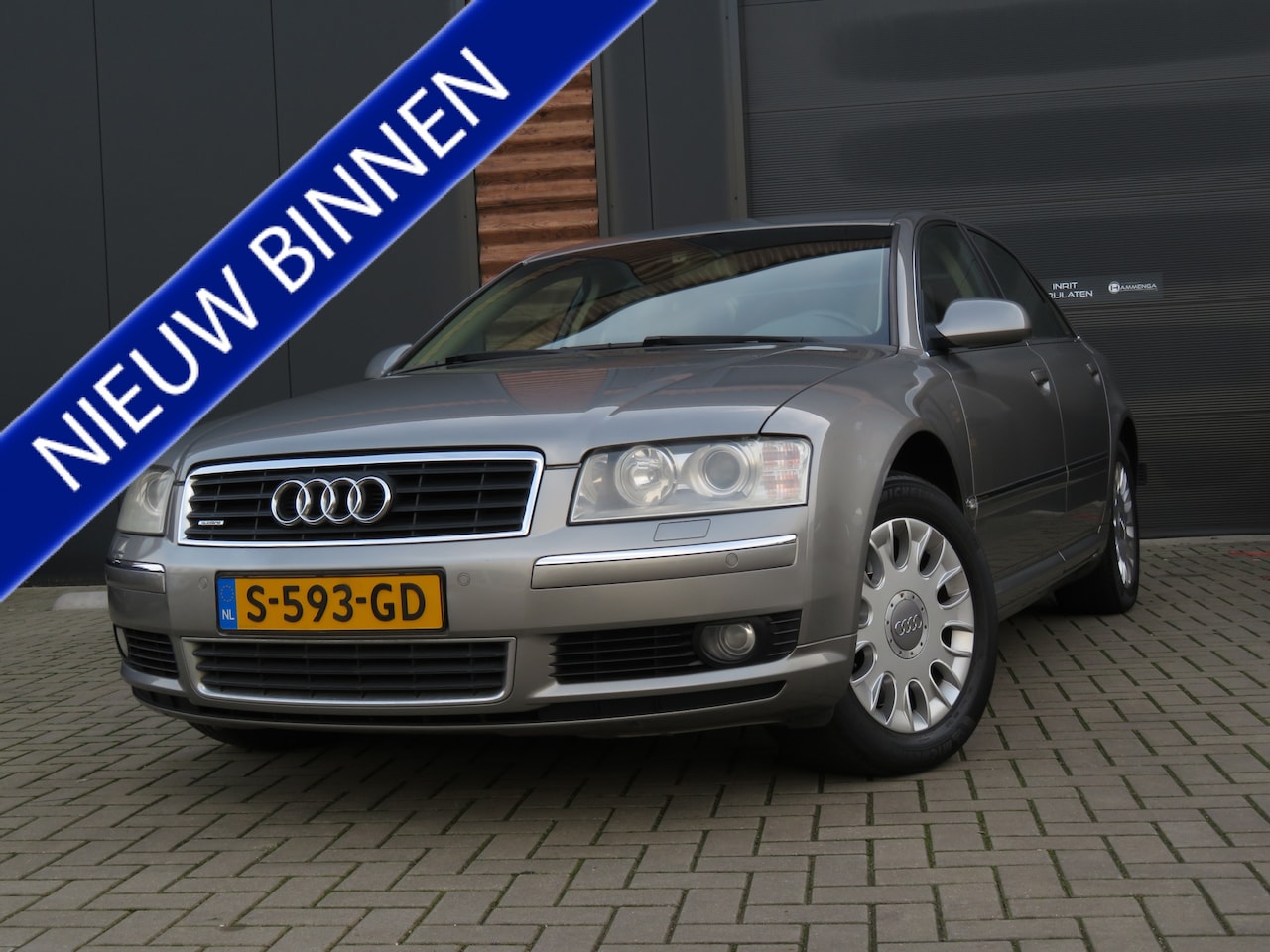 Audi A8 - 4.2 quattro Exclusive Airco Cr-Control Luchtvering Youngtimer - AutoWereld.nl