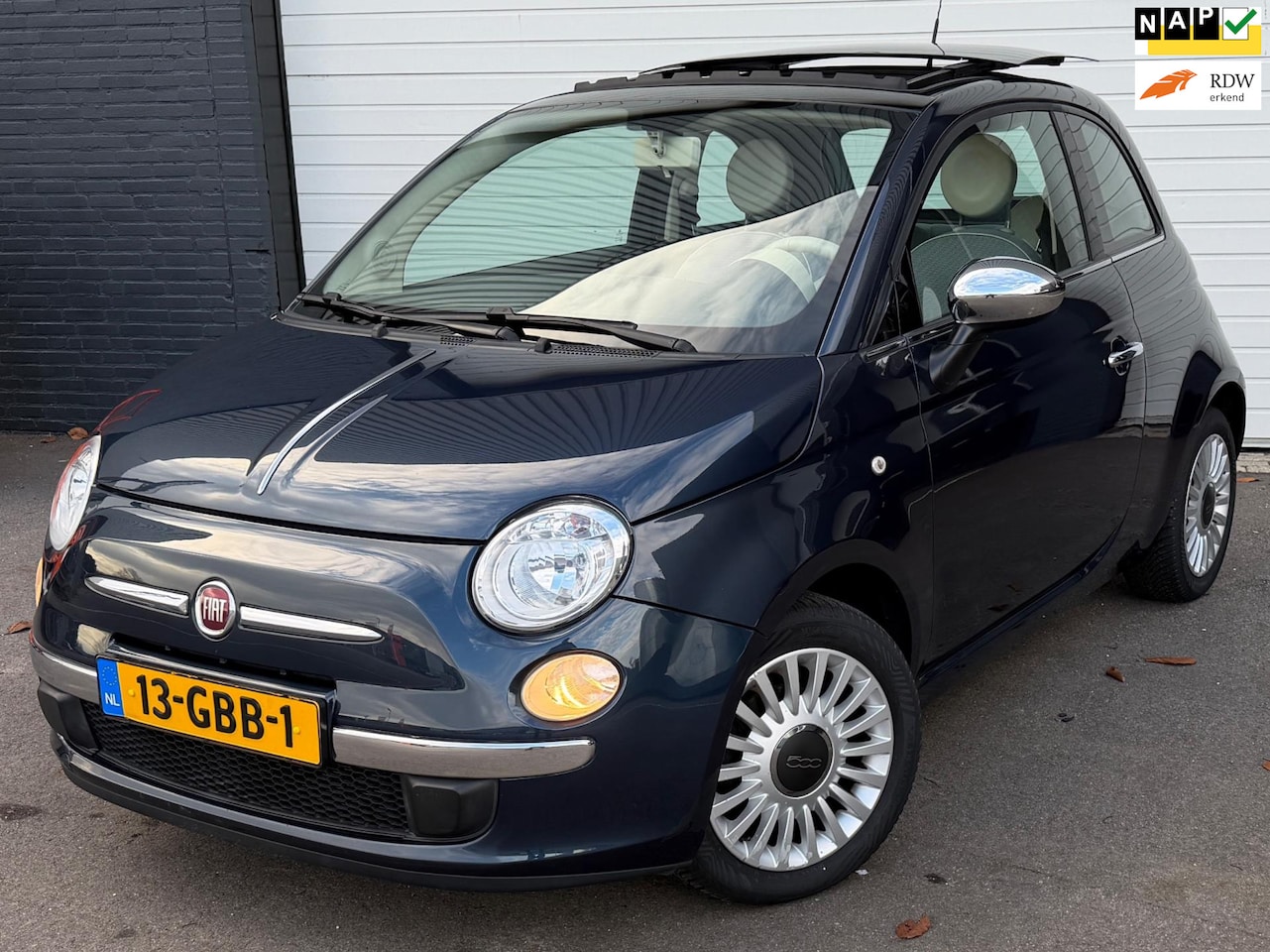 Fiat 500 - 1.2 Lounge PANO/DISTRVV/AIRCO/ELKPAKKET/UNIEK! - AutoWereld.nl